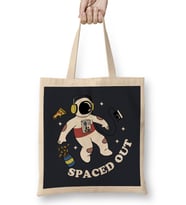 Spaceman Spaced Out Bez Çanta Uzun Saplı