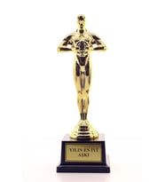 Yılın En İyi Aşkı Oscarı Ödülü Hediye Büyük Boy