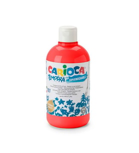 Carioca Tempera Yıkanabilir Poster Boya 500 ml. KIRMIZI 