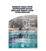 Rekreatif Amaçlı Yüzme Aktivitelerine Katılan Bireylerin Serbest Zaman Tatmin Düzeyleri