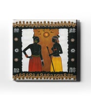 Afrikalı Kadınlar  Canvas Tablo ETK115