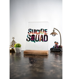 Ev Suicide Squad Sevenlere Masa Dekoratif Ahşap Obje