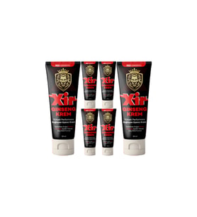 Xir Ginseng Cream 50 ml 6 Adet 3Etkili Penis Ereksiyon Arttırıcı Seks Süresi Uzatıcı Penisi Büyütme Özellikli Krem