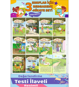 3.Sınıf Okumayı Sevdiren 10 lu Hikaye Seti 4 (48-68 sayfa)