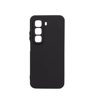 İnfinix Hot 50 5G Kılıf Biye Yumuşak Silikon Case (Siyah)