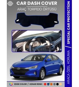 HYUNDAİ ELANTRA (2017-2020) Torpido Örtüsü Ön Göğüs Halı Araca Özel Çatlamayı Önler Kaymaz