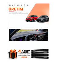 RENAULT AUSTRAL (2023-2026) Uyumlu Torpido Koruma Örtüsü Oto Kılıfı - Siyah