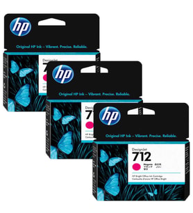 Hp 712 3Ed68A Kırmızı Kartuş
