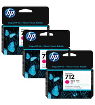 Hp 712 3Ed68A Kırmızı Kartuş