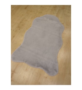 HALIMARKA K-TCH TH001G GRİ TAVŞAN TÜYÜ POST 90X140 CM