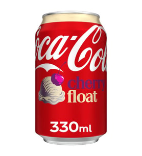 Coca Cola Cherry Float - Kiraz ve Vanilya Aromalı Gazlı İçecek 330 ml