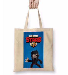 Brawl Stars Crow 02 Bez Çanta Uzun Saplı