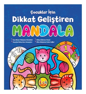 Çocuklar İçin Dikkat Geliştiren Mandala