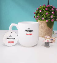 Odyolog Kupa Bardak Oval ve Anahtarlık