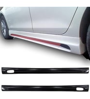 Vw Golf 6 Rieger Yan Marşpiyel Seti Mat Siyah Plastik 2 Adet 2009 2010 2011 2012