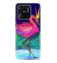 Xiaomi Redmi Note 7 8 9 Pro 10 2022 10 Pro 10S Kılıf Desenli Silikon Queen Flamingo 1748