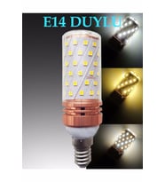 E-14 Duylu 3 Fonksiyonlu Mısır Led Ampul 6+6 12 Watt