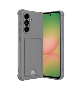 Northcity Samsung Galaxy A17 5G Kelvin Kartvizitli Silikon - Gri