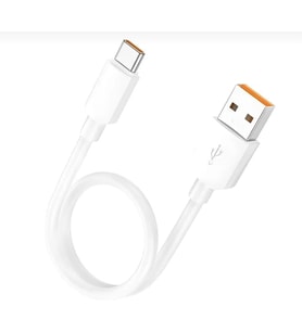 Hobimtek Usb Kablo 30 Cm Data Kablosu 18W 3.1 Amper Hızlı Kablosu (Type C Android)