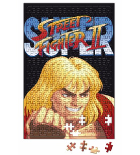 Street Fighter 2 Ken Puzzle 240 Parça Yapboz