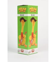 Türkçe Müzikli Dans Eden Taklitçi Peluş Oyuncak Ördek Sarı Şapkalı Gitarlı