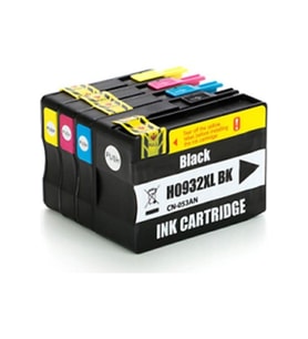 Xplus® HP 932XL- HP 933XL BK-C-M-Y Muadil kartuş 1TAKIM (Çok Renkli)
