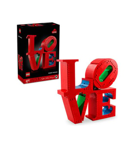 LEGO® Art LOVE 31214 - Yetişkinler için Koleksiyonluk ve Dekoratif Tablo Yapım Seti (791 Parça)