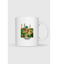 Tashkent Uzbekistan Tasarımlı Kupa Bardak