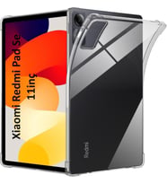 Xiaomi Redmi Pad SE 11inç Kılıf Darbelere Dayanıklı Şeffaf Kapak (Renksiz)