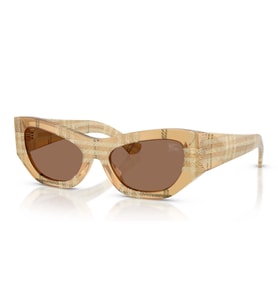 Burberry BE4450U 415773 54 Kadın Güneş Gözlüğü (Kahverengi)