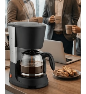 Ev ve Ofis İçin Filtre Kahve Makinesi 12 Fincan Kapasiteli Kahve Makinesi