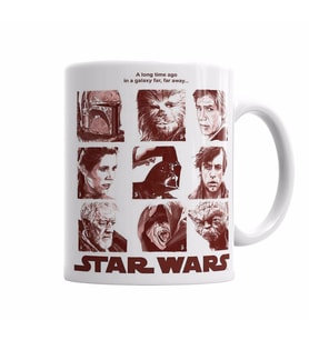 Star wars a long time ago    Kupa Bardak Porselen