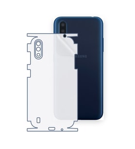 SChitec SAMSUNG Galaxy A01 Uyumlu Fullbody Arka Kaplama Hidrojel Koruyucu Film
