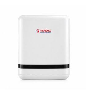 Mulpex Z Katlama Kağıt Havlu Dispenseri Beyaz 400 Yaprak Kapasiteli ABS Duvar Tipi