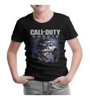 Call of Duty - Ghosts Siyah Çocuk Tshirt
