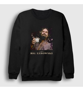 Presmono Unisex Siyah Dude The Big Lebowski Sweatshirt 458210tt