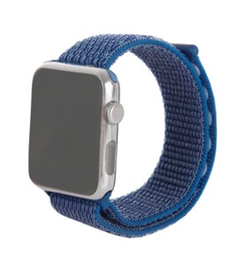 Ally Apple Watch 7-8 45mm 6-5-4 44mm Kayış Kordon Spor Loop 3-2-1 42mm (Mavi)