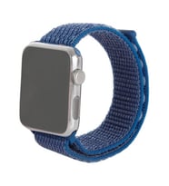 Ally Apple Watch 7-8 45mm 6-5-4 44mm Kayış Kordon Spor Loop 3-2-1 42mm (Mavi)