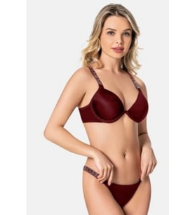 Mulvxbrf Brf02 Askılı Push-Up Sütyen Takım Kadın 5160 (Mulvix)