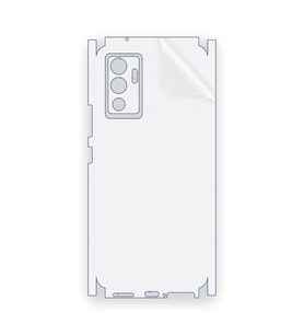 SChitec VIVO S10e Uyumlu Fullbody Arka Kaplama Hidrojel Koruyucu Film