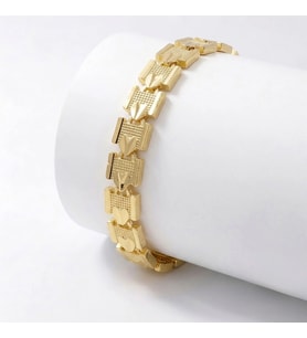Moncuk Design Regalia 24K Gold Kaplama 8 mm Kadın Bileklik 3351KBV5D12