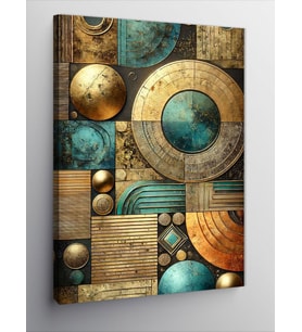 Kanvas Tablo Soyut Geometrik Desenler