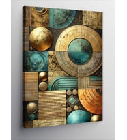 Kanvas Tablo Soyut Geometrik Desenler