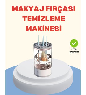 Profesyonel Makyaj Fırçası Temizleme ve Kurutma Makinesi