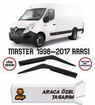 Renault Master Cam Rüzgarlığı   2li (Siyah)