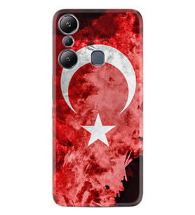 Infınix Hot 20i Kılıf Resimli Desenli Baskılı Silikon Şanlı Türk Bayrağı 3 1395