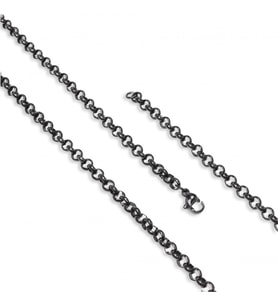 Forse Çelik Kolye 1Mm X 4Mm 3183CEK040