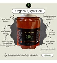 Dalındandut Yeni Mahsül Organik Çiçek Balı 850 gr