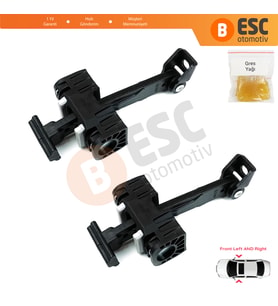 BMW 3 E90 E91 2004-2012 51217259243 7259243 İçin 2 EA Ön Sağ ve Sol Kapı Gergi Yayı