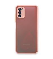 Samsung Galaxy A03s Kılıf Montreal Silikon Kapak - Pembe